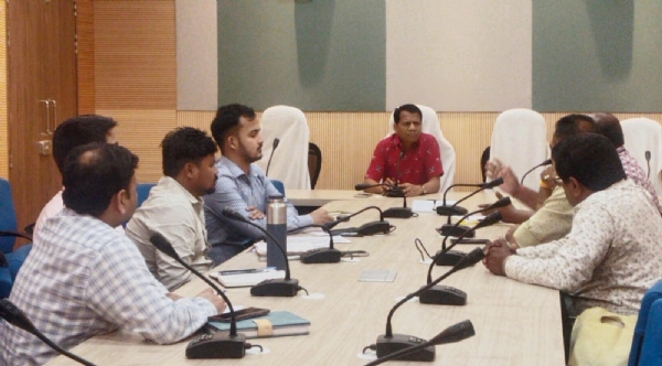 ଆନ୍ତଃ ଜିଲ୍ଲା ମୁଖ୍ୟମନ୍ତ୍ରୀ କପ୍ ପ୍ରତିଯୋଗିତାର ଆୟୋଜନ ନିମନ୍ତେ ପ୍ରସ୍ତୁତି ବୈଠକ