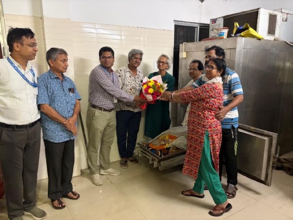 ମେଡିକାଲ କଲେଜକୁ ମରଶରୀର ଦାନ