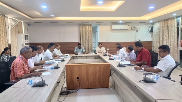 ପୁରୀ ଜିଲ୍ଲାରେ ଏସ ଆଇ ଆର ପାଇଁ ପ୍ରସ୍ତୁତି ବୈଠକ ଅନୁଷ୍ଠିତ। ପୁରୀ ଜିଲ୍ଲାରେ ଏସ ଆଇ ଆର ପାଇଁ ପ୍ରସ୍ତୁତି ବୈଠକ ଅନୁଷ୍ଠିତ।