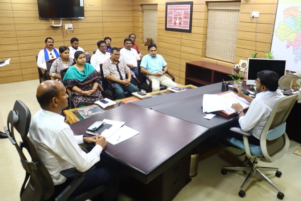 ସ୍ୱତନ୍ତ୍ର ସଘନ ସଂଶୋଧନ SIR ପ୍ରସ୍ତୁତି ବୈଠକ ଅନୁଷ୍ଠିତ ସ୍ୱତନ୍ତ୍ର ସଘନ ସଂଶୋଧନ SIR ପ୍ରସ୍ତୁତି ବୈଠକ ଅନୁଷ୍ଠିତ