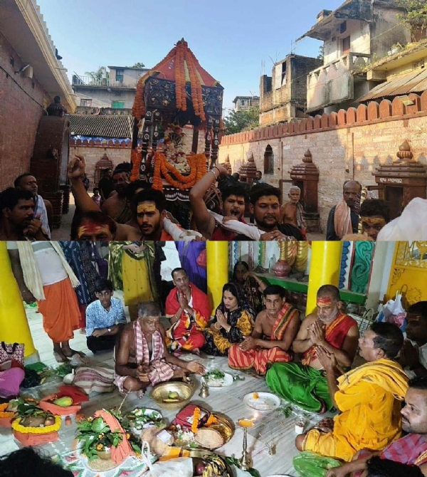 AKHANDALAMANI SIBA BIBAHA LAGNA CHITAU THALI