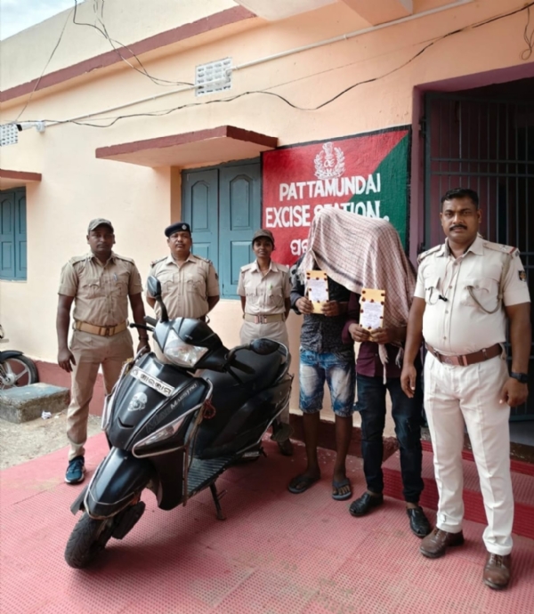 ୧୧୫ ଗ୍ରାମ ବ୍ରାଉନ ସୁଗାର ଜବତ, ୦୩ ଜଣ କୋର୍ଟ ଚାଲାଣ