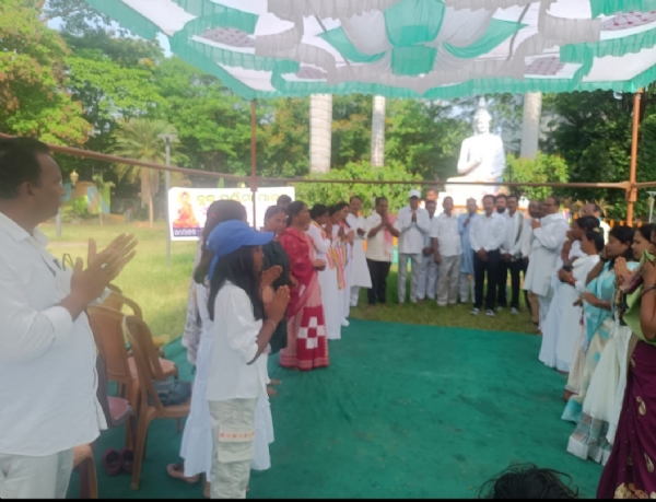 ଭଗବାନ ଗୌତମ ବୁଦ୍ଧଙ୍କ ତ୍ରିପାବନ ବୁଦ୍ଧପୂର୍ଣ୍ଣିମା ପାଳିତ