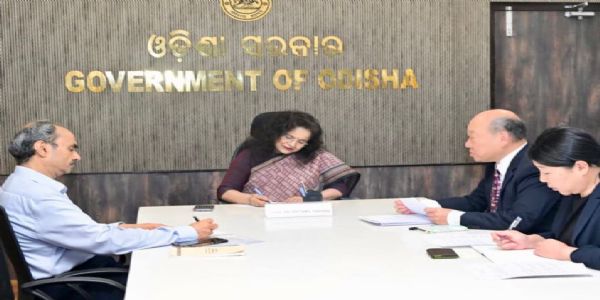 ମୁଖ୍ୟ ଶାସନ ସଚିବଙ୍କ ସହିତ ଜାପାନ କନସୁଲ ଜେନେରାଲଙ୍କ ବୈଠକ