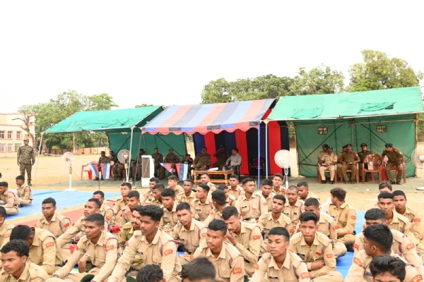 ଏନସିସି ବାର୍ଷିକ ପ୍ରଶିକ୍ଷଣ ଶିବିର ଉଦଯାପିତ