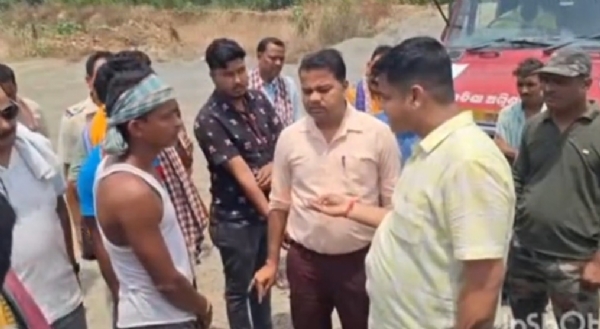 କ୍ରସର କୁଆରୀରେ ବିଦ୍ୟୁତ୍ ଆଘାତ ପାଇ ଶ୍ରମିକ ମୃତ