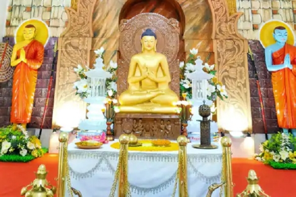 सांची में रखे भगवान बुद्ध के परम शिष्यों के पवित्र अवशेष (फाइल फोटो)