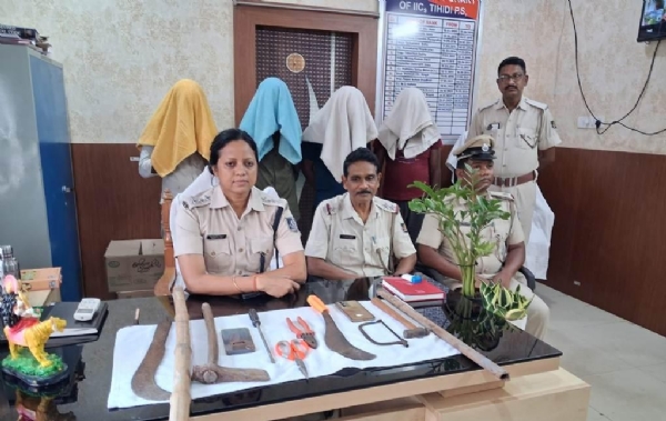 DAKAYATI YOJANA PANDA - 4 ARREST