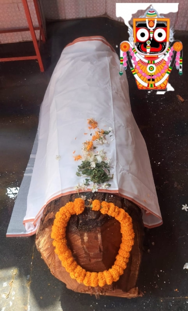 ମଙ୍ଗଳା ମନ୍ଦିରରେ ଜଗନ୍ନାଥଙ୍କ ଦାରୁ ବିଗ୍ରହ ନିର୍ମାଣ କାର୍ଯ୍ୟ ଶୁଭାରମ୍ଭ