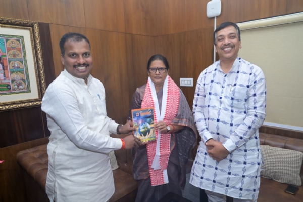 ଉପମୁଖ୍ୟମନ୍ତ୍ରୀଙ୍କୁ ସାକ୍ଷାତ କଲା  ଏବିଭିପି ପ୍ରତିନିଧି ଦଳ