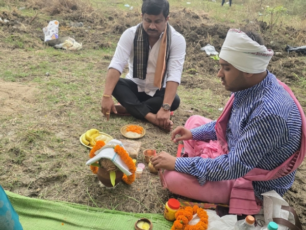 Bhumi pujana utsav Bhumi pujana utsav