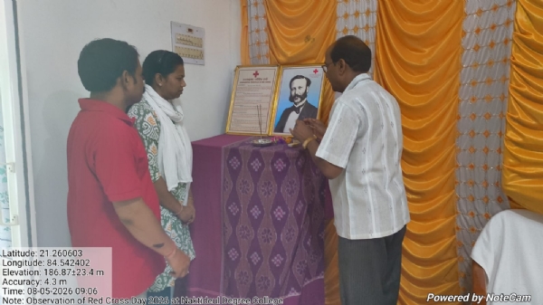 ନାକଟିଦେଉଳ କଲେଜରେ ରେଡ଼କ୍ରସ ଦିବସ