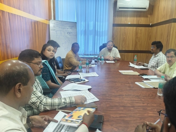 ପ୍ରଗତି ପ୍ରକଳ୍ପର ସମୀକ୍ଷା: ନିର୍ଦ୍ଧାରିତ ସମୟରେ କାର୍ଯ୍ୟ ଶେଷ କରିବାକୁ ଜିଲ୍ଲାପାଳ ପ୍ରଥମେଶ ଅରବିନ୍ଦ ରାଜେଶିର୍କେଙ୍କ
