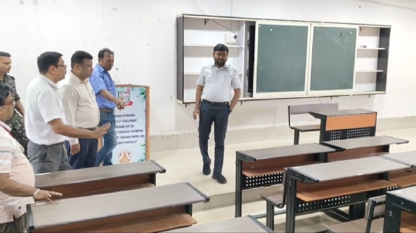 ନିଟ୍ ୟୁଜି ପୁନଃ ପରୀକ୍ଷା ପାଇଁ କୋରାପୁଟରେ କଡ଼ା ସୁରକ୍ଷା ବ୍ୟବସ୍ଥା ନିଟ୍ ୟୁଜି ପୁନଃ ପରୀକ୍ଷା ପାଇଁ କୋରାପୁଟରେ କଡ଼ା ସୁରକ୍ଷା ବ୍ୟବସ୍ଥା