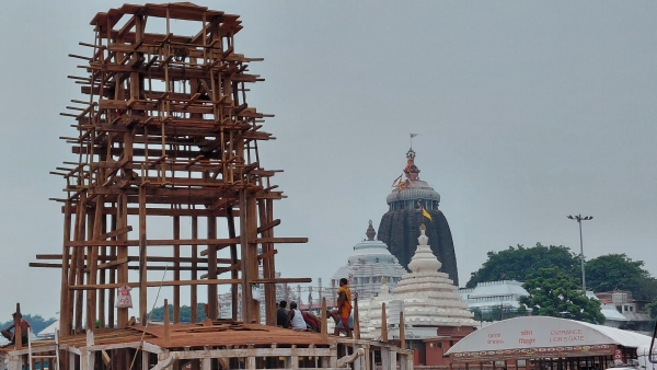 ତିନିରଥର ବଡକଳସ ପେଣ୍ଡୀରେ ପାପକାର୍ଯ୍ଯ ଓ ୩୨ ଗୋଟି ପାଖୁଡା ନିର୍ମାଣ କାର୍ଯ୍ଯ ଶେଷ