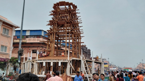 ତିନିରଥର ବଡକଳସ ପେଣ୍ଡୀରେ ପାପକାର୍ଯ୍ଯ ଓ ୩୨ ଗୋଟି ପାଖୁଡା ନିର୍ମାଣ କାର୍ଯ୍ଯ ଶେଷ