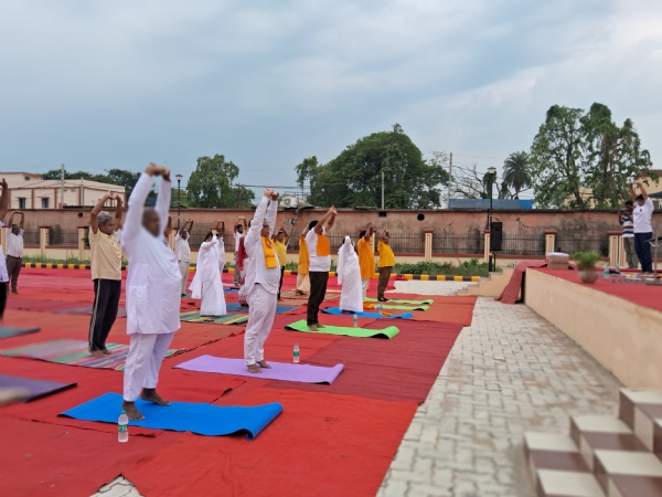 ଗାୟତ୍ରୀ ପରିବାର ର ଆନ୍ତର୍ଜାତିକ ଯୋଗ ଦିବସ ପାଳନ