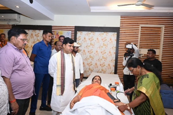 Blood donation camp