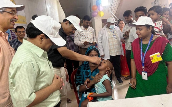 PALSE POLIO ABHIJAN AT BHADRAK PALSE POLIO ABHIJAN AT BHADRAK