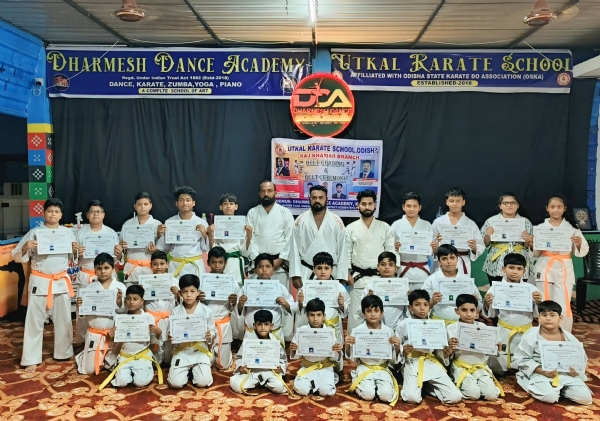 Khariar Karate school safalata