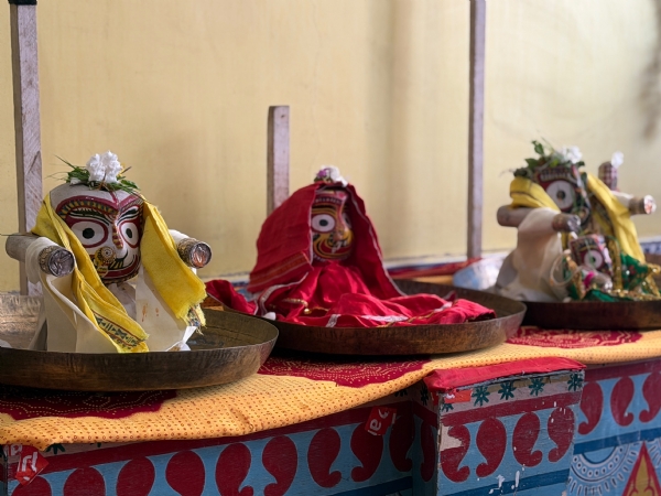 ଟିକ୍ରାପଡା ଚାନ୍ଦ ମନ୍ଦିର ଶ୍ରୀଜୀଉମାନଙ୍କର ସ୍ନାନଯାତ୍ରା ଓ ହାତୀ ବେଶ