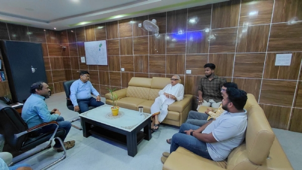 ରାଜେନ୍ଦ୍ର ବିଶ୍ୱ ବିଦ୍ୟାଳୟ କୂଳପତିଙ୍କୁ ଭେଟିଲେ ନରସିଂହ ଗବେଷଣା ମୂଳକ କାର୍ଯ୍ୟ ଆରମ୍ଭ ପାଇଁ ହେଲା ଆଲୋଚନା ଶିକ୍ଷକ ଓ ଅଣଶିକ୍ଷକ ପଦବୀ ଶିଘ୍ର ପୁରଣ କରନ୍ତୁ ସରକାର- ନରସିଂହ