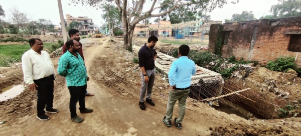 Drain work
