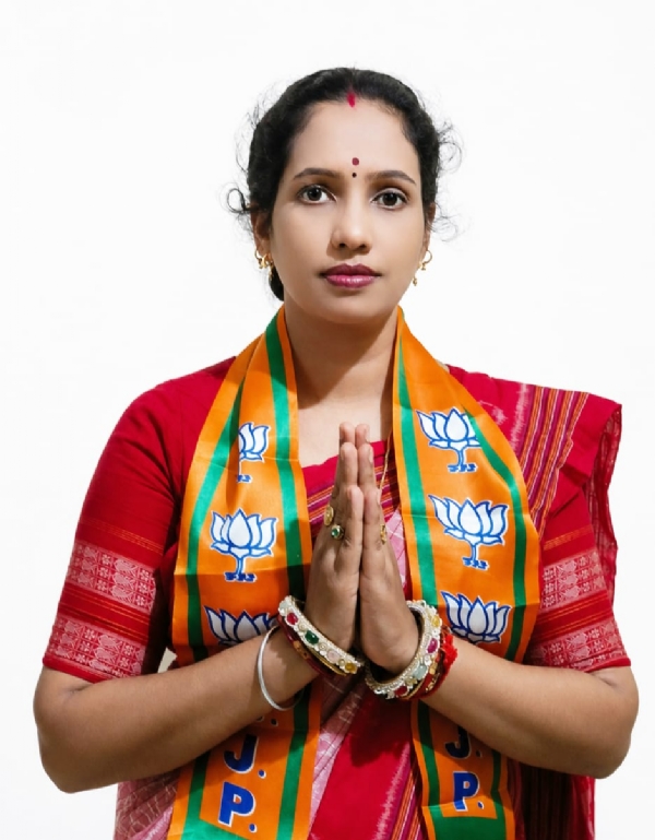 ଭାରତୀୟ ଜନତା ଦଳର ଜୟପୁର ଟାଉନ ମଣ୍ଡଳ ମହିଳା ମୋଚ୍ଚା ସଭାନେତ୍ରୀ ହେଲେ ପୁଷ୍ପାଞ୍ଜଳୀ ନାୟକ ଭାରତୀୟ ଜନତା ଦଳର ଜୟପୁର ଟାଉନ ମଣ୍ଡଳ ମହିଳା ମୋଚ୍ଚା ସଭାନେତ୍ରୀ ହେଲେ ପୁଷ୍ପାଞ୍ଜଳୀ ନାୟକ