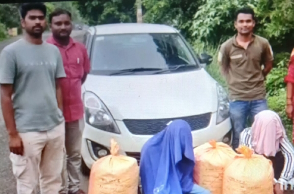 ୪୨ କେଜି ଗଞ୍ଜେଇ ଜବତ, ଦୁଇ ଆନ୍ତଃରାଜ୍ୟ ଚୋରାଚାଲାଣକାରୀ ଗିରଫ ୪୨ କେଜି ଗଞ୍ଜେଇ ଜବତ, ଦୁଇ ଆନ୍ତଃରାଜ୍ୟ ଚୋରାଚାଲାଣକାରୀ ଗିରଫ