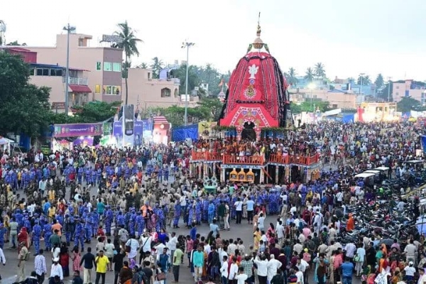 ଦକ୍ଷିଣମୋଡରେ ନାକଚଣା ଦ୍ବାରରେ ଲାଗିପାରିଲାନି ତାଳଧ୍ଵଜ ଓ ନନ୍ଦିଘୋଷ