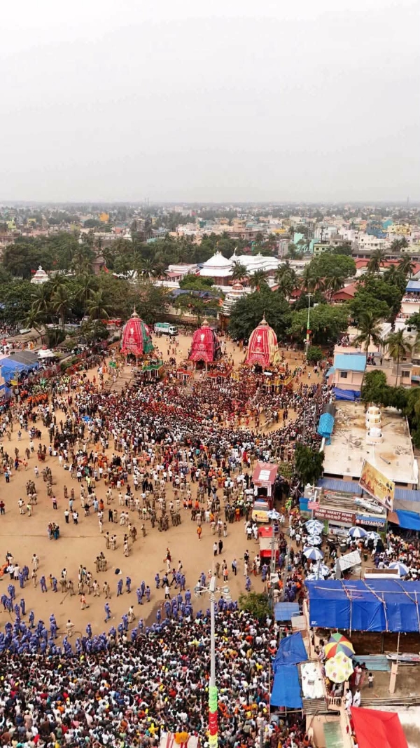 ଶ୍ରୀକ୍ଷେତ୍ରରେ ବାହୁଡ଼ା ଯାତ୍ରା