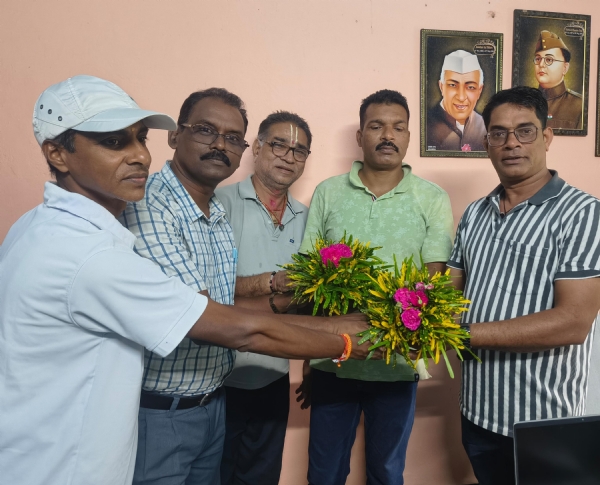 କୁଡୁମୁଲୁଗୁମ୍ମା ଫାଣ୍ଡିରେ ନୂତନ ପୋଲିସ ଅଧିକାରୀ ଙ୍କ ଯୋଗଦାନ