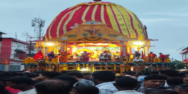 ଜୟପୁରରେ ବାହୁଡ଼ା ଯାତ୍ରା ଭକ୍ତଙ୍କ ଗହଣରେ ତିନି ଠାକୁର ଗଲେ ବାଙ୍କମଠରୁ ମାଉସୀ ମା ଘର