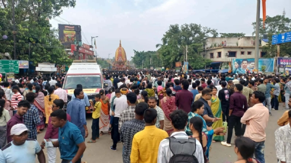 ରାଇରଙ୍ଗପୁରରେ ବାହୁଡ଼ାଯାତ୍ରା ଭକ୍ତି ଓ ଆଧ୍ୟାତ୍ମିକ ପରିବେଶରେ ସମ୍ପନ୍ନ