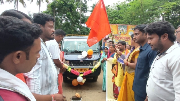 ଆଜୀବିକା ଗ୍ରାମୀଣ ଏକ୍ସପ୍ରେସ ଯୋଜନା ଅନ୍ତର୍ଗତ ଗ୍ରାମୀଣ ପରିବହନ ଗାଡ଼ିର ଶୁଭାରମ୍ଭ ଆଜୀବିକା ଗ୍ରାମୀଣ ଏକ୍ସପ୍ରେସ ଯୋଜନା ଅନ୍ତର୍ଗତ ଗ୍ରାମୀଣ ପରିବହନ ଗାଡ଼ିର ଶୁଭାରମ୍ଭ
