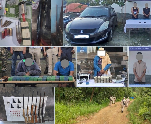 Images of the Manipur Operations.