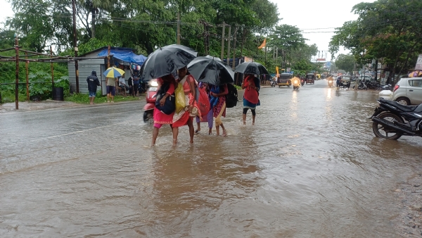 Heavy rain