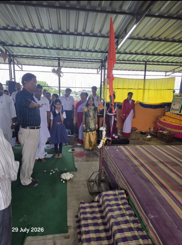 କଦମପଡା ଶିଶୁମନ୍ଦିରରେ “ଶ୍ରୀ ଗୁରୁପୂର୍ଣ୍ଣିମାଉତ୍ସବ” ପାଳିତ । କଦମପଡା ଶିଶୁମନ୍ଦିରରେ “ଶ୍ରୀ ଗୁରୁପୂର୍ଣ୍ଣିମାଉତ୍ସବ” ପାଳିତ ।