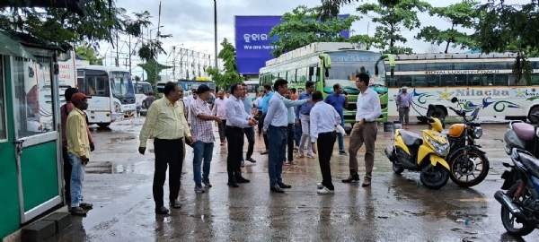 ସମ୍ବଲପୁରରେ ପ୍ରସ୍ତାବିତ ନୂତନ ବସ୍ ଟର୍ମିନାଲ ସ୍ଥଳ ପରିଦର୍ଶନ କଲେ ପ୍ରମୁଖ ସଚିବ