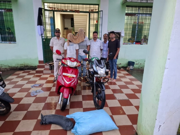 ଦେଶି ଓ ଭାଟି ମଦ ଚାଲାଣ ବେଳେ ଚଢାଉ, ୩ ଗିରଫ