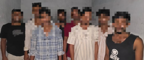 परीक्षा में नकल कराने वाले समुह में शामिल एक सिपाही एक होमगार्ड समेत आठ गिरफ्तार