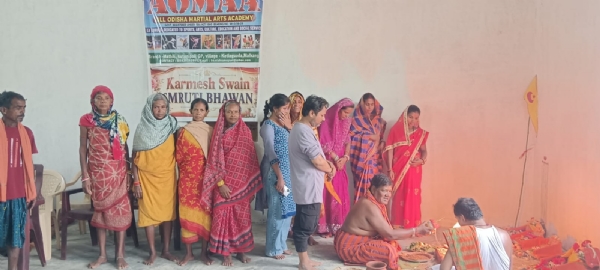 ଆଓମା ଗୁରୁକୁଳ ର ନୂତନ ପ୍ରଶିକ୍ଷଣ କେନ୍ଦ୍ର ଓ କର୍ମେସ ସ୍ମୃତି ଭଵନ