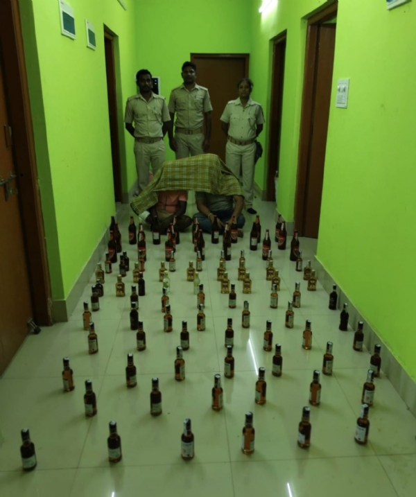 ଚୋରା ମଦ ଜବତ : ୯  ଜଣ କୋର୍ଟ ଚାଲାଣ..