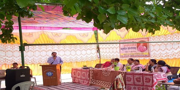 ଶିକ୍ଷୟିତ୍ରୀ ବିଦ୍ୟୁତଲତା ସାହୁଙ୍କ ଅବସରକାଳୀନ ସମ୍ବର୍ଦ୍ଧନା ସଭା