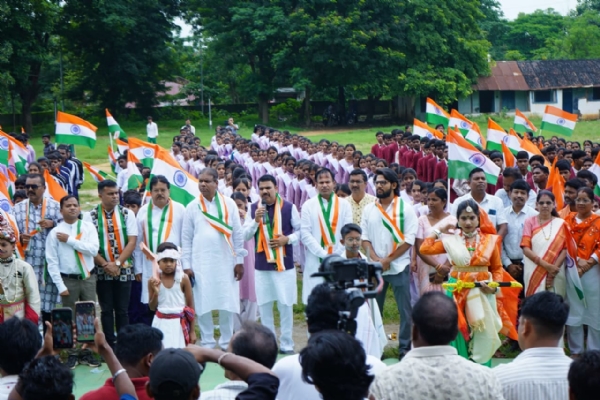 ଉମରକୋଟରେ ବିଶାଳ ତ୍ରିରଙ୍ଗା ଯାତ୍ରା