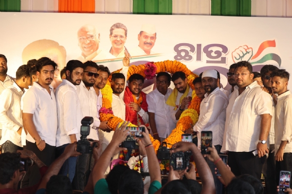 ପ୍ରଦେଶ ଛାତ୍ର କଂଗ୍ରେସ ପକ୍ଷରୁ “ଛାତ୍ର ସଂକଳ୍ପ ସମାବେଶ” ଆୟୋଜିତ ପ୍ରଦେଶ ଛାତ୍ର କଂଗ୍ରେସ ପକ୍ଷରୁ “ଛାତ୍ର ସଂକଳ୍ପ ସମାବେଶ” ଆୟୋଜିତ
