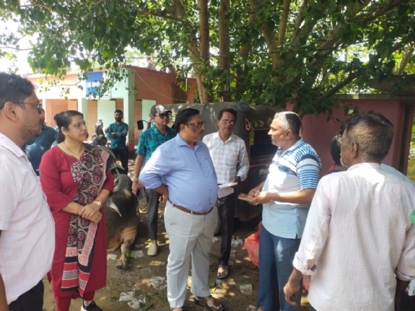 ବନ୍ୟା ପ୍ରଭାବିତ ଅଞ୍ଚଳ ପରିଦର୍ଶନ କରି ସ୍ଥିତି ସମୀକ୍ଷା କଲେ ଅତିରିକ୍ତ ଝଜଉ ବନ୍ୟା ପ୍ରଭାବିତ ଅଞ୍ଚଳ ପରିଦର୍ଶନ କରି ସ୍ଥିତି ସମୀକ୍ଷା କଲେ ଅତିରିକ୍ତ ଝଜଉ