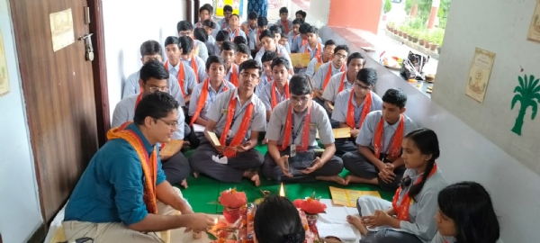 Plantation programme at DAV