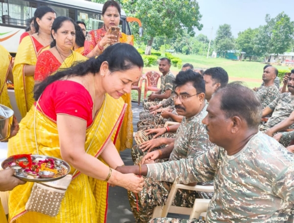 Jaban nku rakhi bandhile