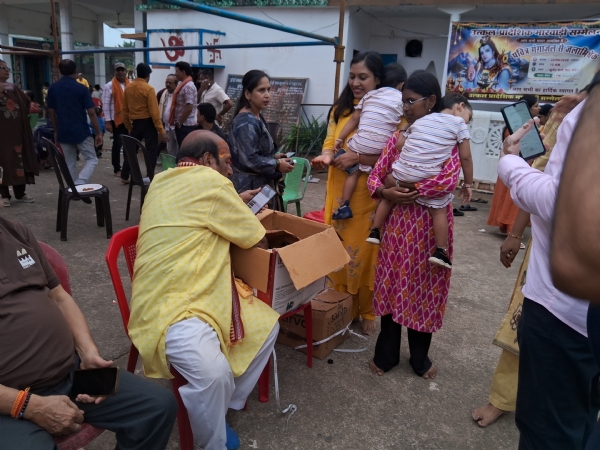 ଗଙ୍ଗାଜଳରେ ଭଗବାନ ଶିବଙ୍କ ଜଳାଭିଷେକ, ବହୁ ସଂଖ୍ୟାରେ ଭକ୍ତଙ୍କ ସମାଗମ